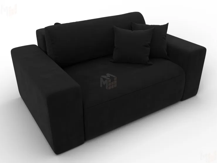 Кресло Лига-036 НПБ ( Черный )