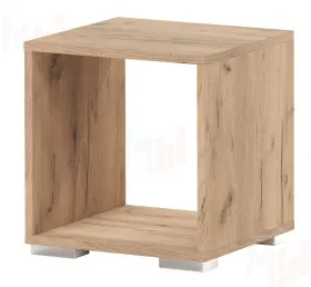 Стеллаж  ГРЕТТА Куб 1 Дуб Крафт золотой