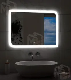 Зеркало с LED подсветкой Fantasy 800х600