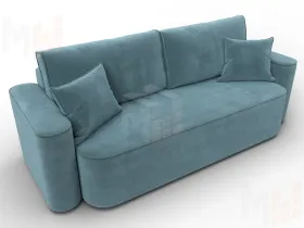 Диван прямой Лига-118 НПБ ( SEVEN 113 бирюзовый )