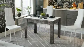 Стул Кредо Белый муар, к/з Белый