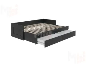 Кровать-кушетка раздвижная Сириус NEW 80*200 венге