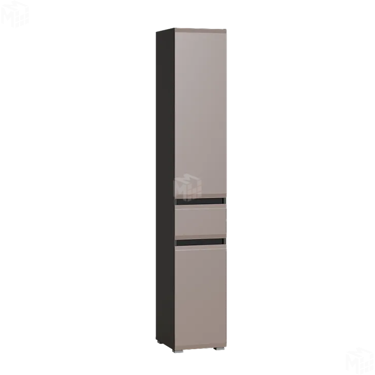 Шкаф с ящиком Сидней 13.202 Капучино/Антрацит