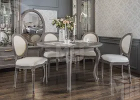 Столовая Мокко серый камень