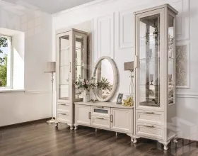 Гостиная Мокко 1+тв+1 бежевый