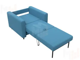 Кресло Лига-070 ( Амур 10 голубой )