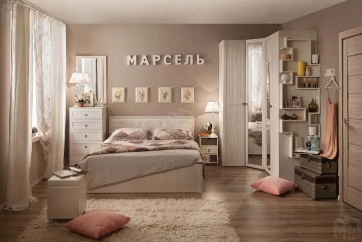 Модульная спальня Марсель