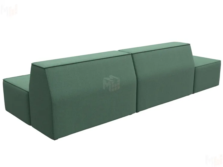 Диван прямой модульный Монс Модерн левый ( Амур зеленый )