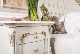 Тумба прикроватная Анна Мария белый матовый