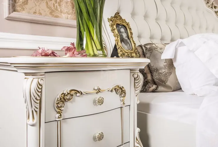 Тумба прикроватная Анна Мария белый матовый