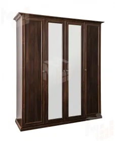 Шкаф Афина 4-дверный (2+2) с зеркалом караваджо