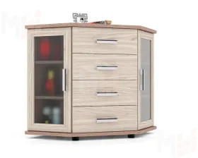 Комод К-12 со стеклом