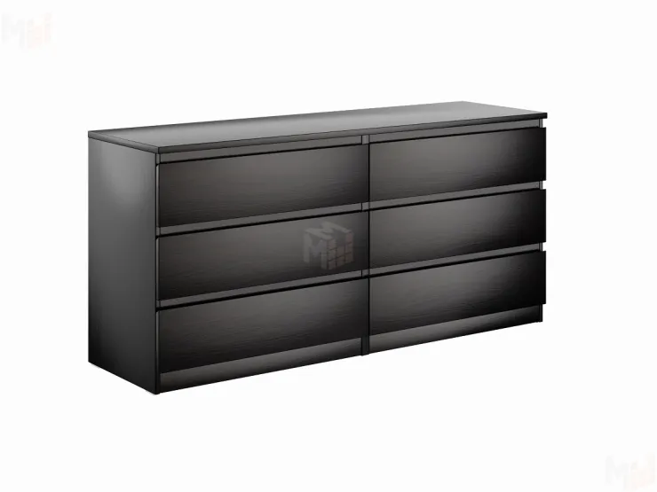 Комод Мальта 6 ящиков (венге)