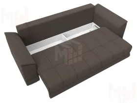Диван прямой НордСтар НПБ ( Амур 05 коричневый )