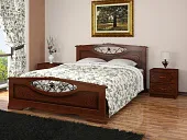 Кровать из массива Елена-5 (120*200)