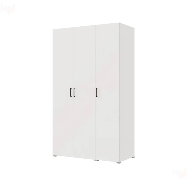 Шкаф Бостон 3-х створчатый 1350 (белый)