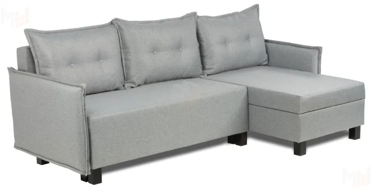 Диван-кровать угловой Киркас Malmo 90 (grey)
