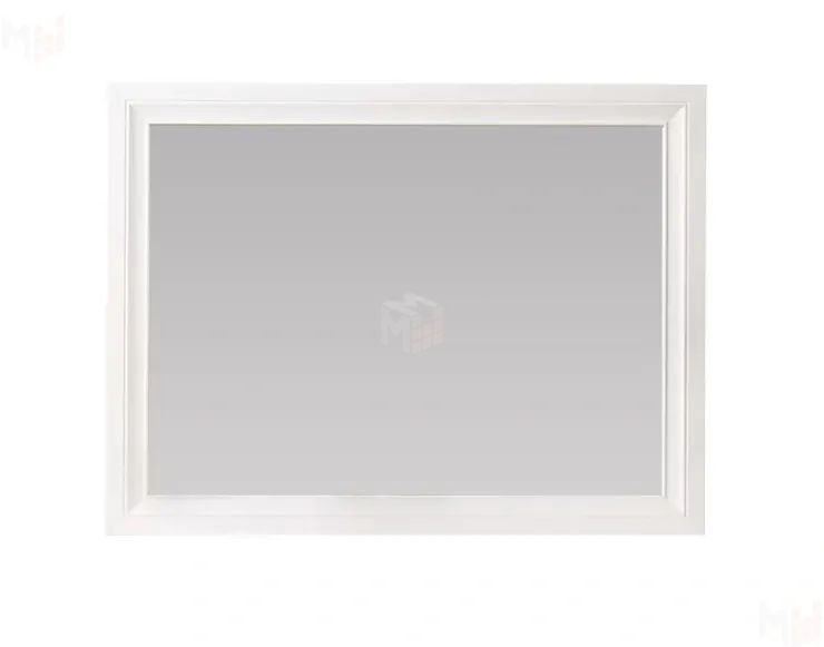 Зеркало для комода Мишель белый матовый (спальня)