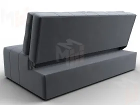 Диван прямой Лига-107 (160) ( SEVEN 17 серый )