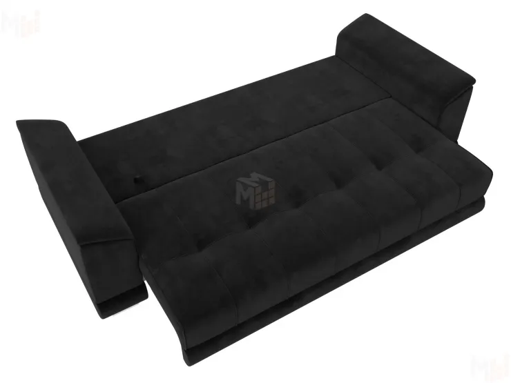 Диван прямой НордСтар НПБ ( SEVEN 35 черный )