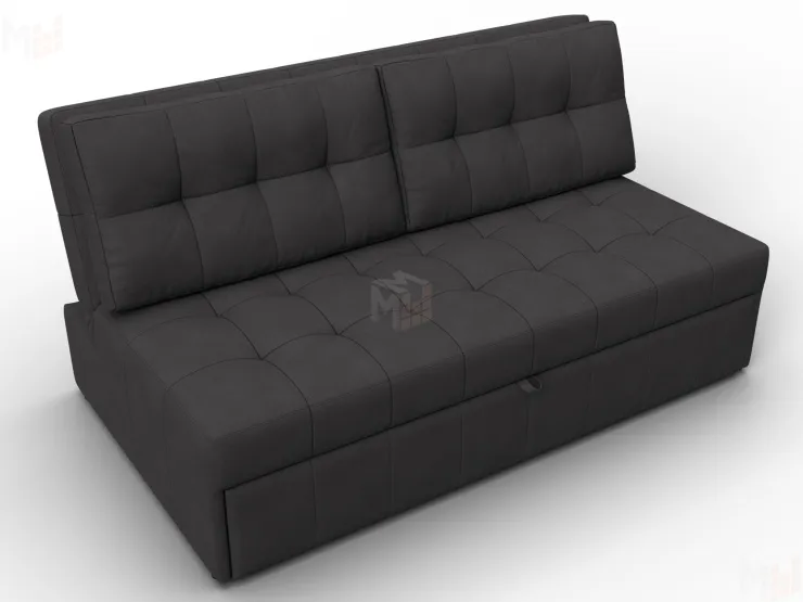 Диван прямой Лига-107 (160) ( JOLY 08 коричневый )