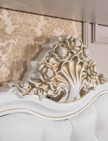 Спальня детская Натали белый глянец 2