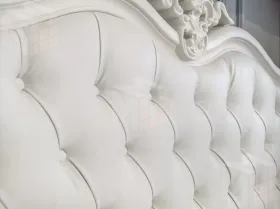 Диван кровать Мишель белый матовый