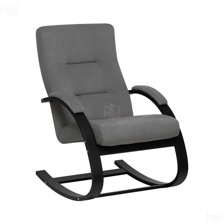 Кресло-качалка Leset Милано 2.0 (Венге/Bingo 20 (мышиный))