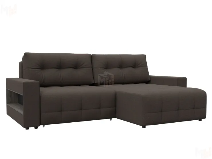 Диван угловой с полками Лига-053 НПБ