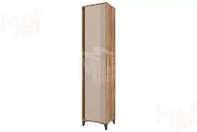 Шкаф однодверный Богемия 463.02 Дуб барокко/Бежевый