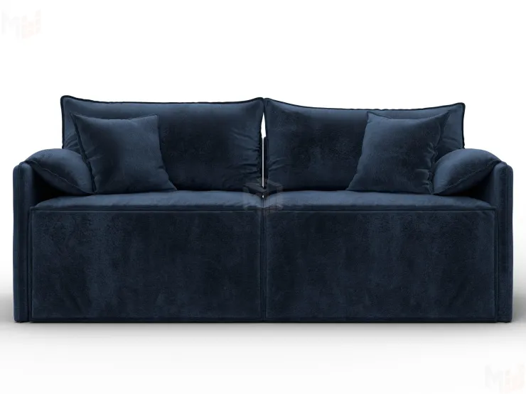 Диван прямой модульный Лига-106 ( TOWER 13 синий )