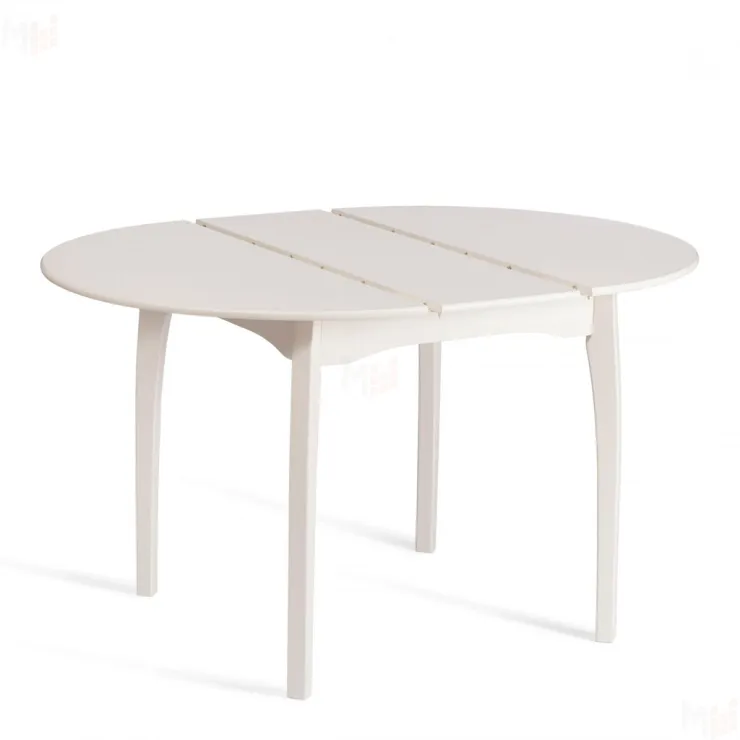 Стол DIAMANTE круглый Ivory white