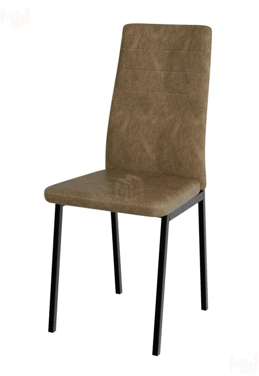 Стул Амстер (замша карамель, ноги черные)