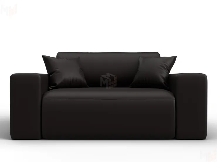 Кресло Лига-036 НПБ ( GRIFON 12 коричневый )