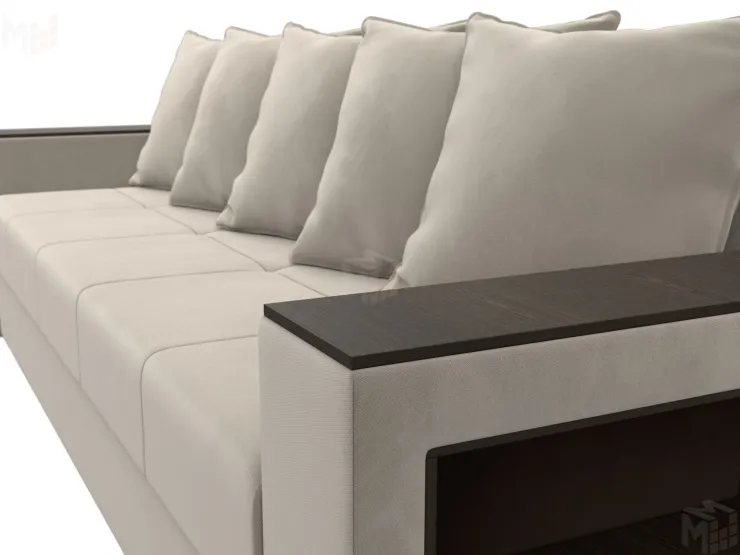 Диван прямой Дубай Лайт ( Бежевый )