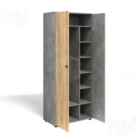 Шкаф Мини-Лайт МЛ-9 Дуб крафт золотой/ателье светлое