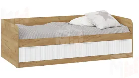 Кровать комбинированная Хилтон 404.006.000 Белый матовый