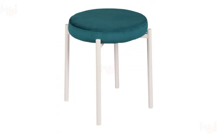 Табурет Кен Confetti izumrud/белый 