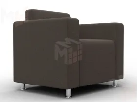 Кресло Лига-093 ВН ( Амур 05 коричневый )