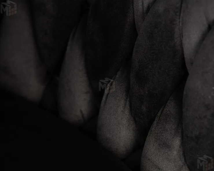 Стул барный DOBRIN MARCEL (черный велюр (MJ9-101))