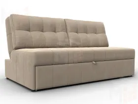 Диван прямой Лига-107 (160) ( SEVEN 729 бежевый )