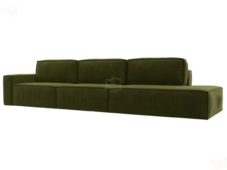 Диван прямой Прага Модерн Лонг подлокотник слева