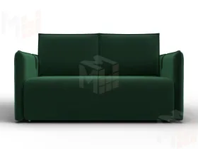 Диван прямой Лига-117 ( SEVEN 626 зеленый )