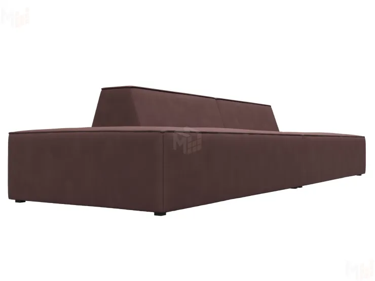 Диван прямой модульный Монс лофт ( JOLY 09 бордовый )