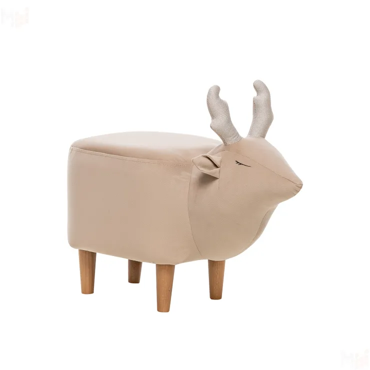 Пуф Leset Maral COMBI (V18 бежевый, компаньон Milos 02 белый)