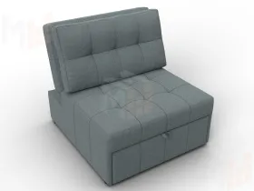 Кресло-кровать Лига-107 (80) ( Амур 07 серый )