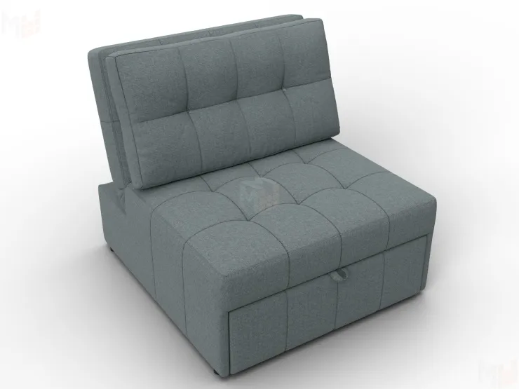 Кресло-кровать Лига-107 (80) ( Амур 07 серый )