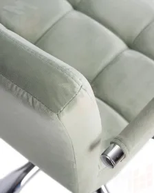 Офисное кресло для персонала DOBRIN TERRY (мятный велюр (MJ9-87))