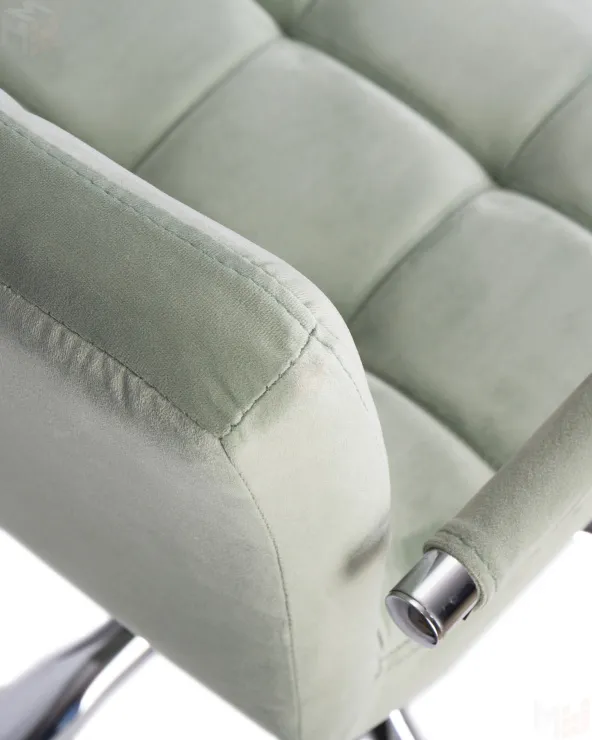 Офисное кресло для персонала DOBRIN TERRY (мятный велюр (MJ9-87))