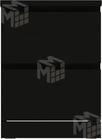 Комод Варма 2  ясень черный